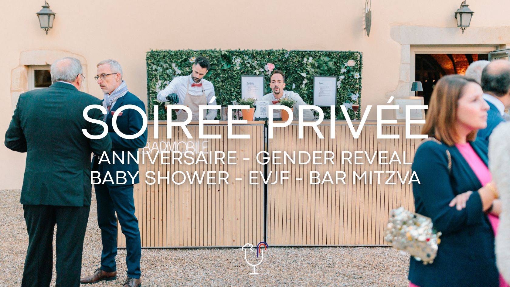 Service de cocktails à la minute pour un anniversaire surprise à Lyon