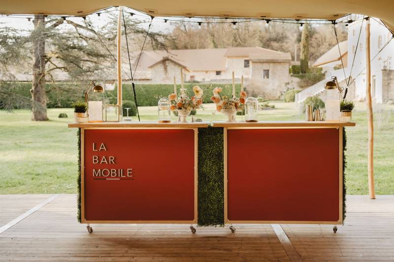 Bar à cocktails éphémère pour tous vos événements privés et professionnels en Isère