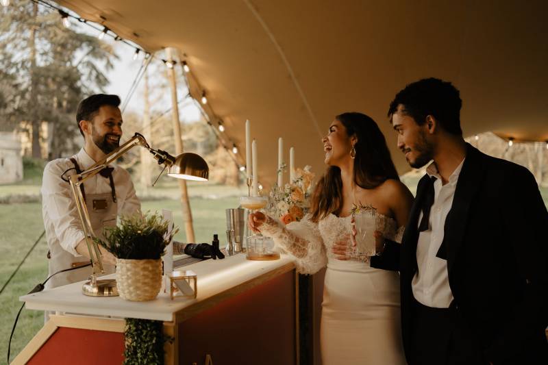 Service de cocktails sur-mesure pour les mariés en Isère