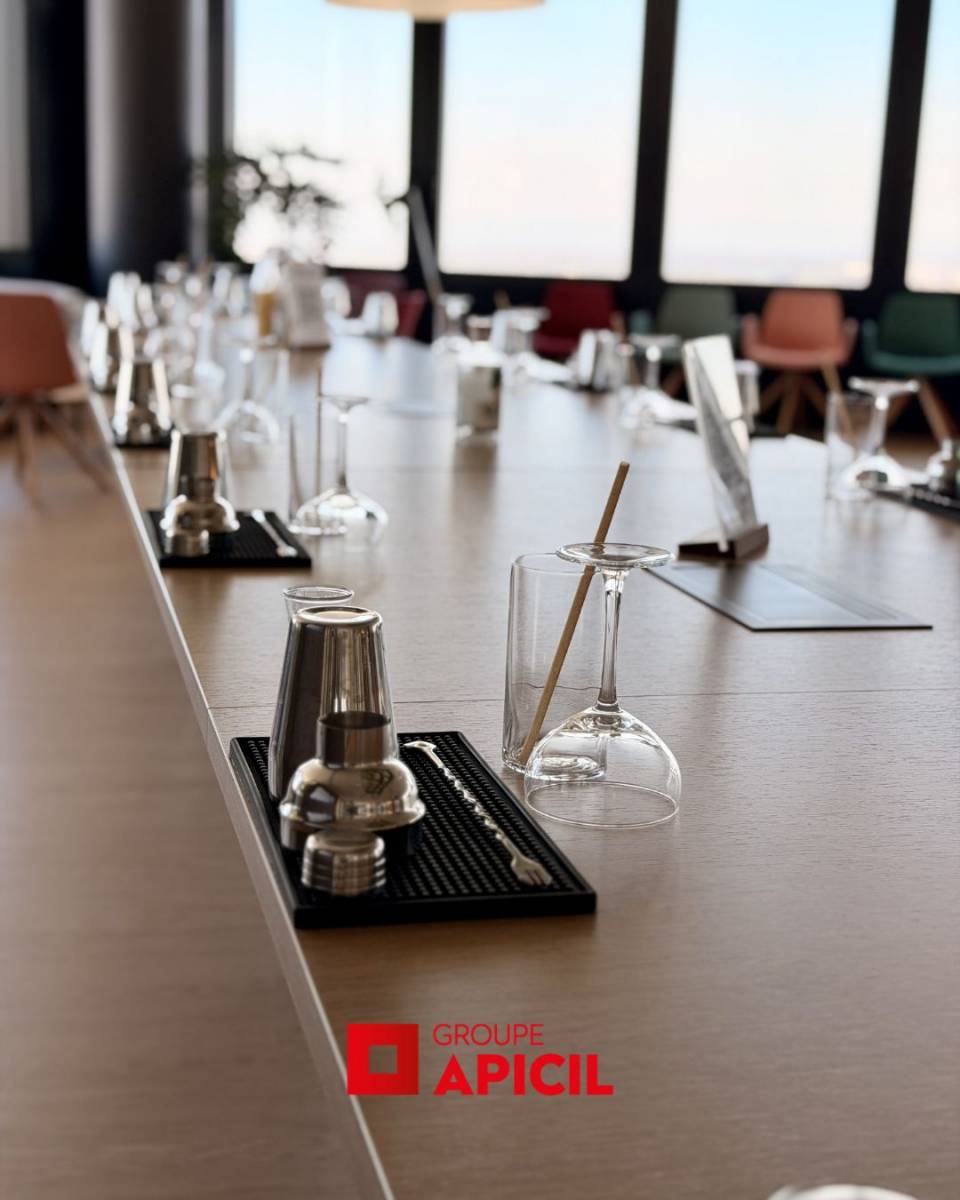 Atelier cocktails sans alcool pour entreprise à la Tour To-Lyon à Lyon