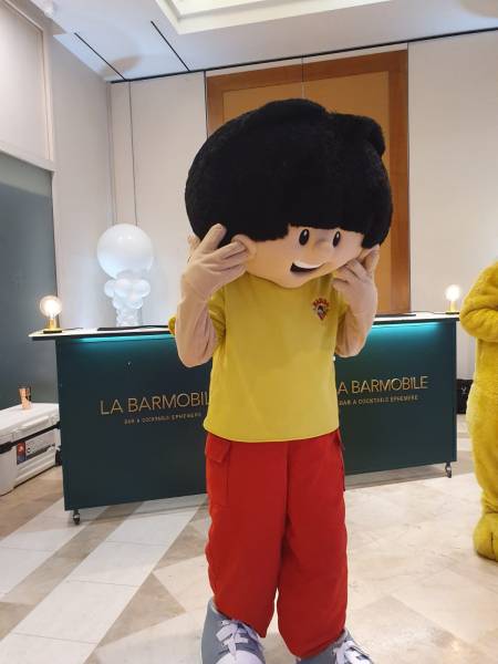 bars éphémères pour l'haribo kids cup 2019 à Evian-les-bains