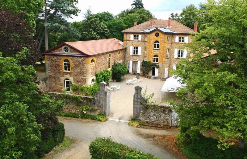 Manoir Tourieux pour vin d'honneur, mariage unique à Lyon