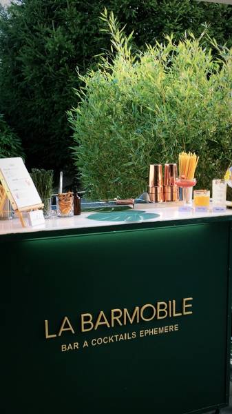 Bar à cocktails éphémère pour votre événement de fin d'année à Lyon