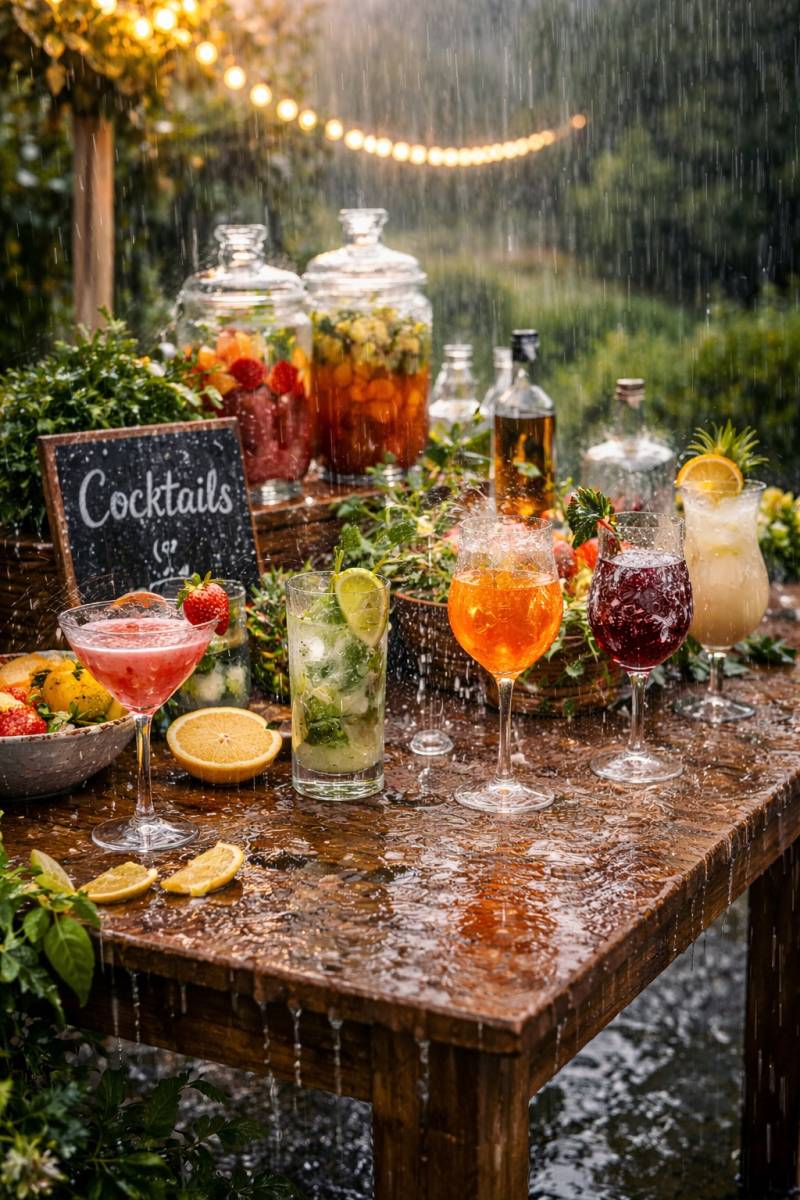 Animation cocktail conviviale lors d’un mariage autour de Lyon