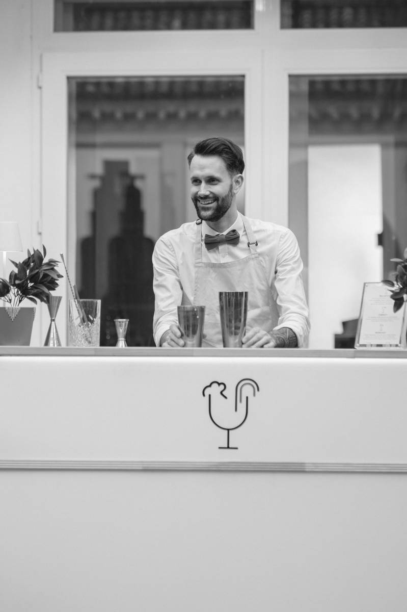 Animation cocktail lors d’un mariage dans le Rhône