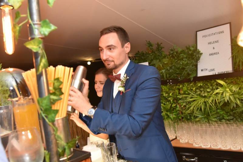 Bar à cocktails pour votre mariage, dans le Var