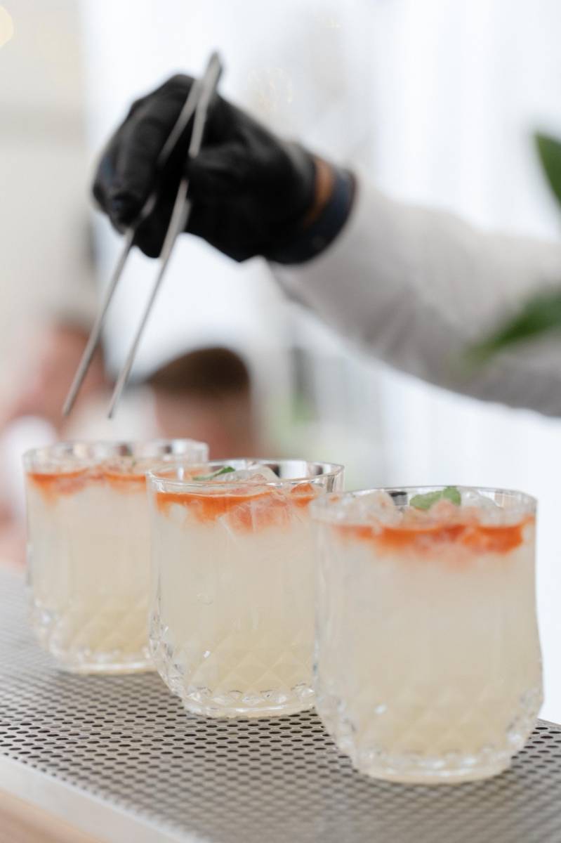 Cocktails sur-mesure pour un vin d'honneur inoubliable