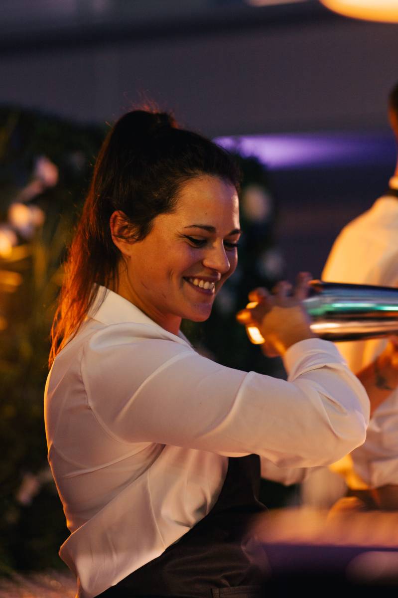 Un bar à cocktails mobile pour une animation originale à Noël