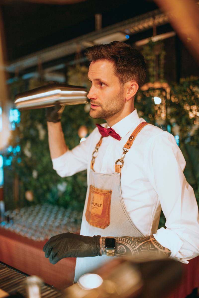 bar à cocktails mobile pour votre soirée privée à lyon