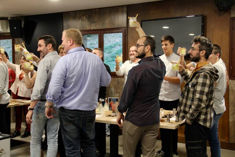 Challenge cocktails en équipe pour entreprise Lyon