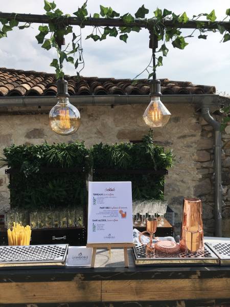 Service de cocktails à domicile pour un mariage à Valence