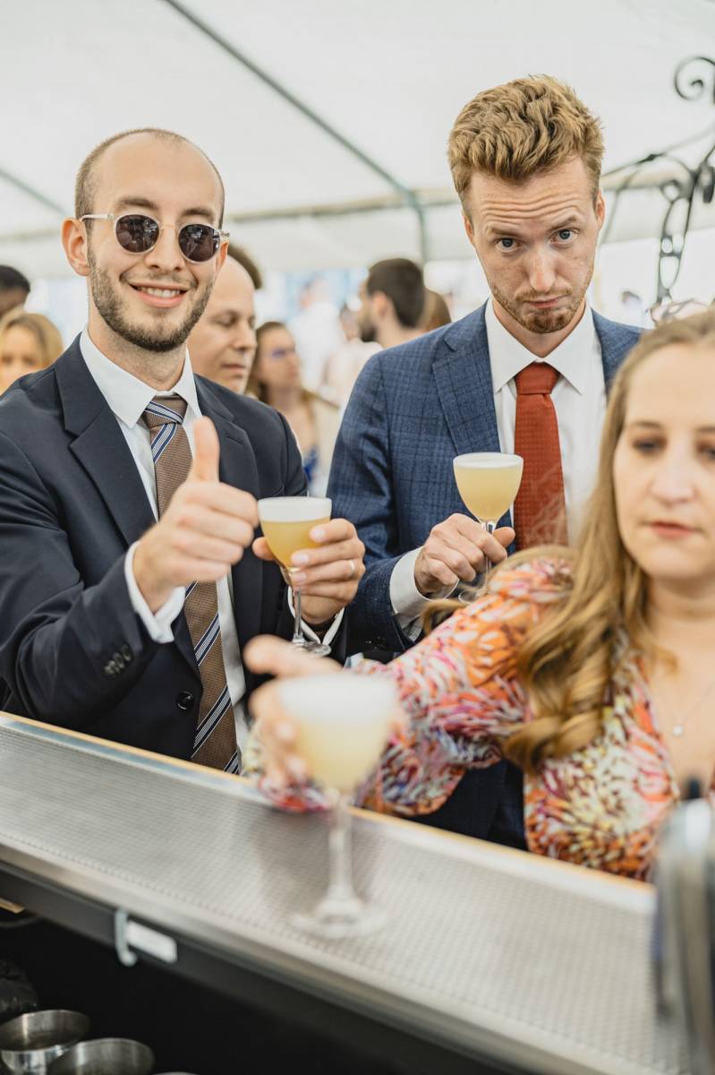 Des cocktails exquis pour célébrer l'amour au Château de Matel