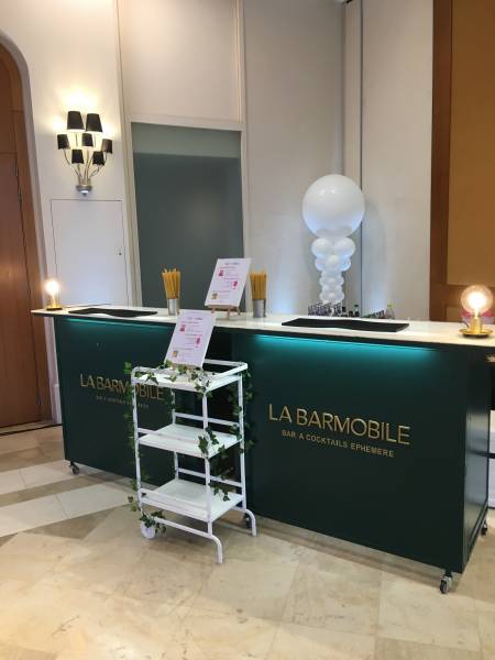 Bar à cocktails mobile à domicile pour votre événement de fin d'année à Lyon