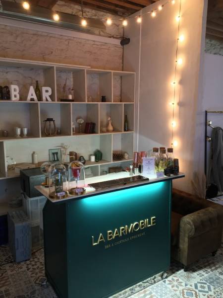 Bar à cocktails mobile pour votre anniversaire surprise à croix-rousse, Lyon 04