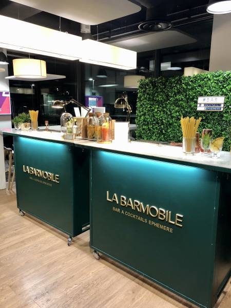 Bar à cocktails événementiel et mobile pour votre soirée de lancement à Villeurbanne 69
