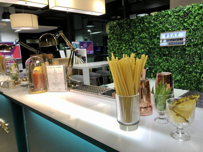 Bar à cocktails itinérant pour votre événement d'entreprise à Lyon