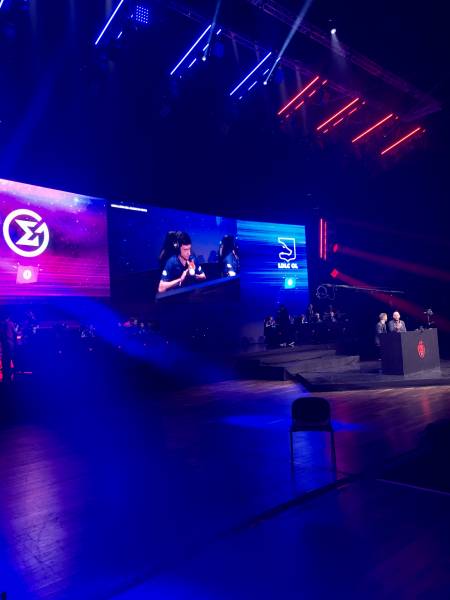 événement privé pour le Lyon e-sport, au centre des congrès de Lyon