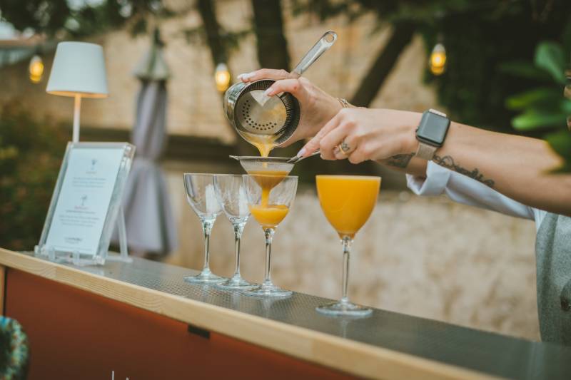 Bar à cocktails pour mariage à Annecy en haute-savoie