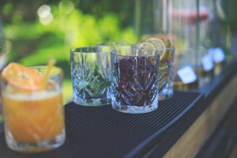Cocktail sur mesure lors d'un mariage à Lyon