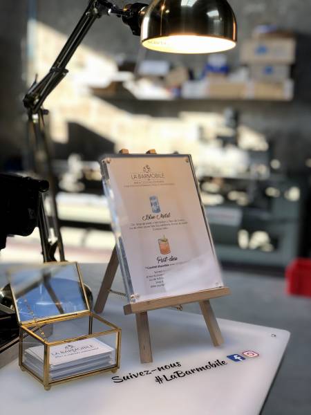 Carte des cocktails personnalisée pour tous vos événements d'entreprises à Chassieu