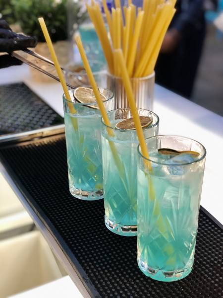 Service de cocktails mobile pour anniversaire d'entreprise à CHassieu