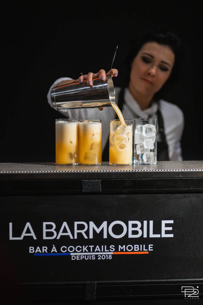 Service de cocktails artisanal pour le lancement de la nouvelle bmw série 7 à Lyon