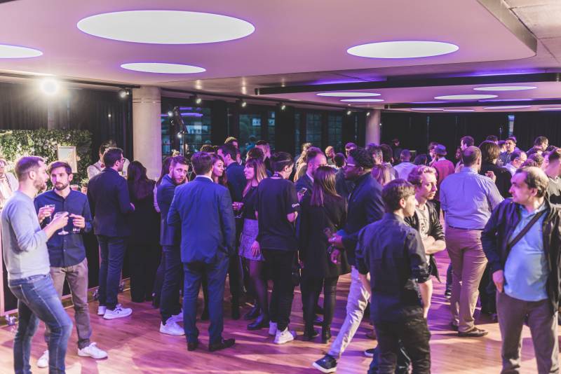service cocktails dinatoire pour le salon solutrans de Eurexpo à lyon du 21 au 25 novembre 2023