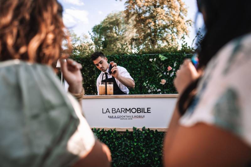 Bar à cocktails mobile pour votre anniversaire à Lyon