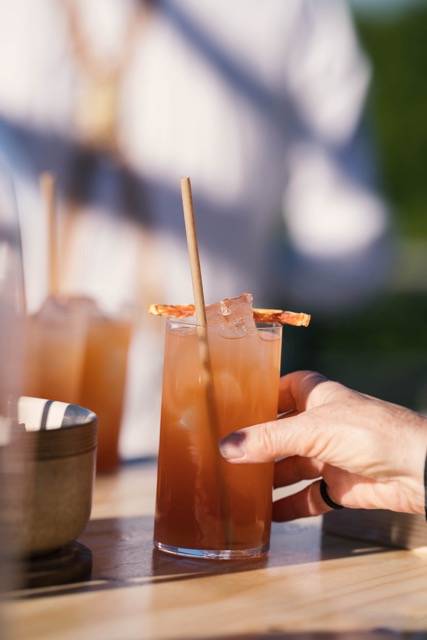 Création de cocktails sur-mesure en plein événement