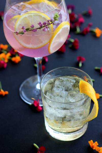 Création carte des cocktails pour bar à cocktails à Lyon
