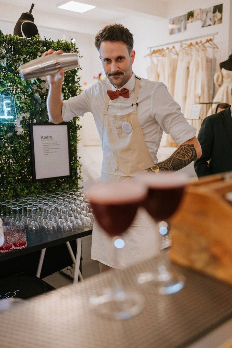 Bar à cocktails mobile à Lyon pour soirée d’entreprise