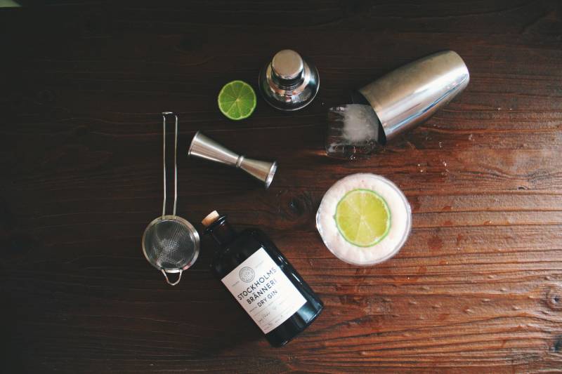Cocktail gin tonic pour mariage à Lyon