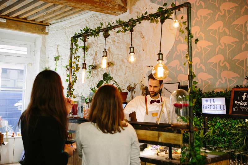 animation atypique pour mariage vin d'honneur Annecy