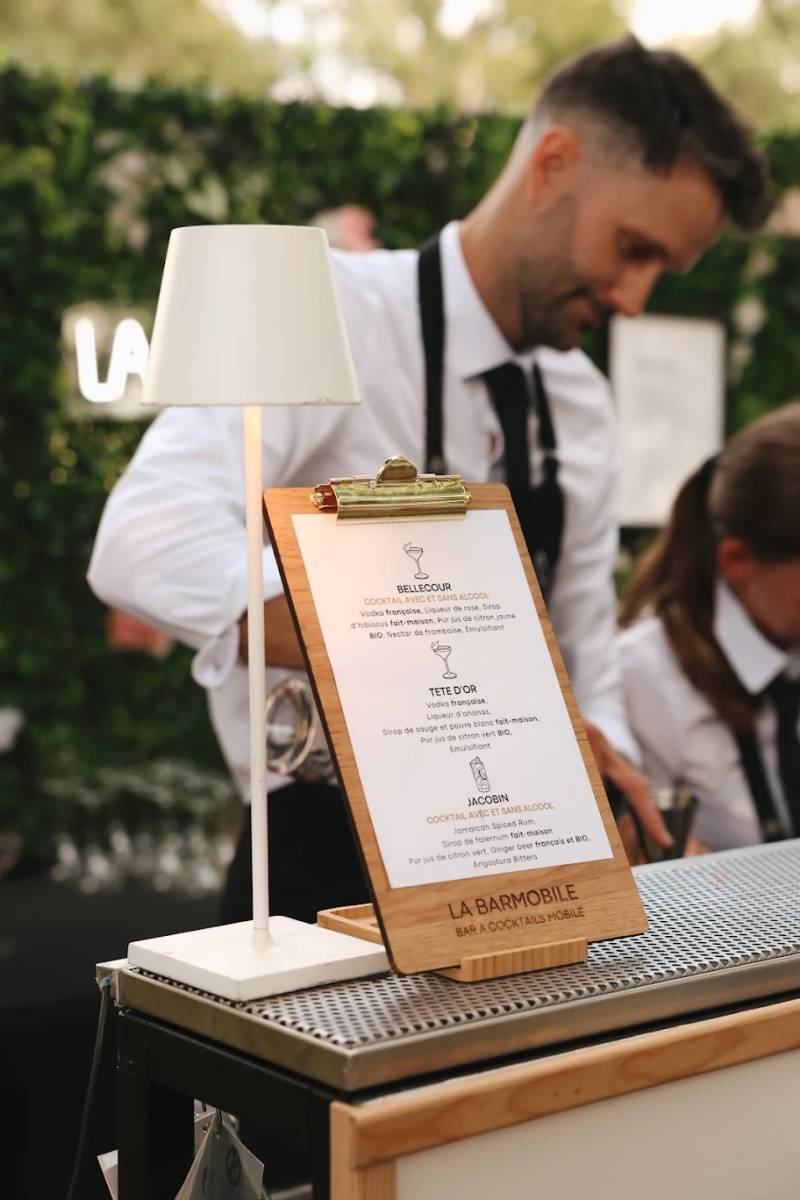 Animation cocktails originale pour mariage et réception